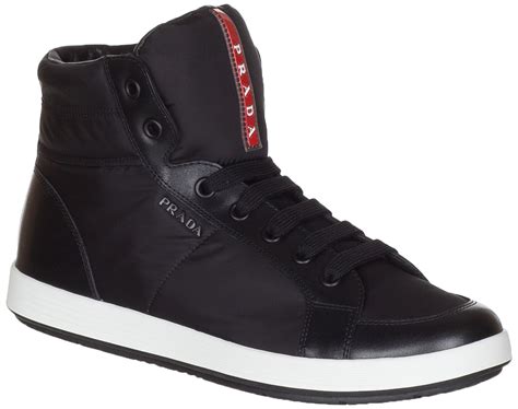 prada high top sneakers sale.